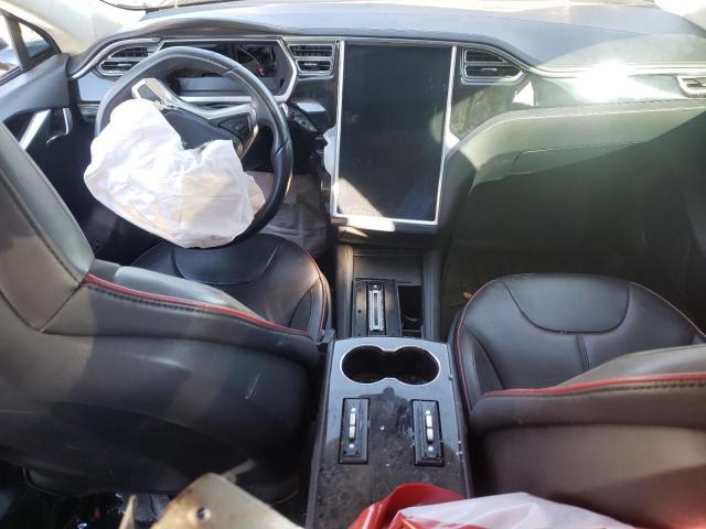 5YJSA1DP1DFP07148 - 2013 TESLA MODEL S Սև լուսանկար 8