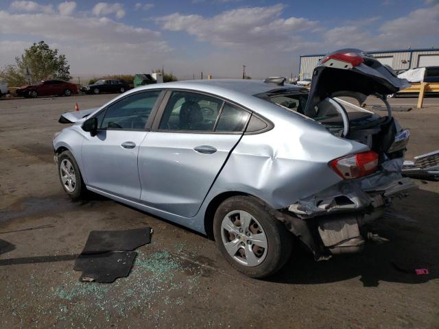 1G1BC5SM7H7250294 - 2017 CHEVROLET CRUZE LS SILVER photo 2