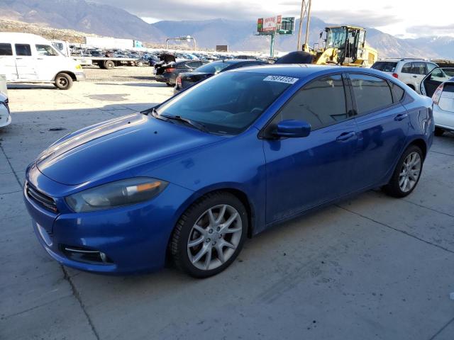 1C3CDFBA2DD339369 - 2013 DODGE DART SXT BLUE photo 1