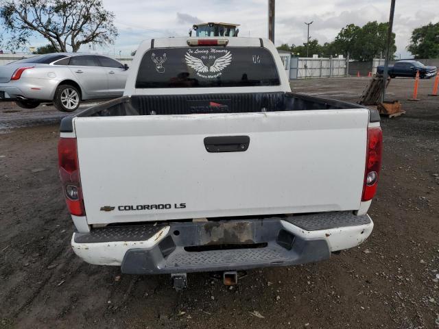 1GCCS136558203214 - 2005 CHEVROLET COLORADO WHITE photo 6