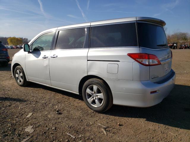 JN8AE2KP4F9126740 - 2015 NISSAN QUEST S SILVER photo 2