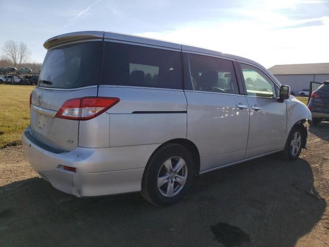 JN8AE2KP4F9126740 - 2015 NISSAN QUEST S SILVER photo 3