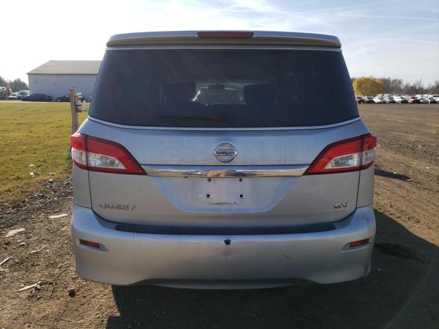 JN8AE2KP4F9126740 - 2015 NISSAN QUEST S SILVER photo 6