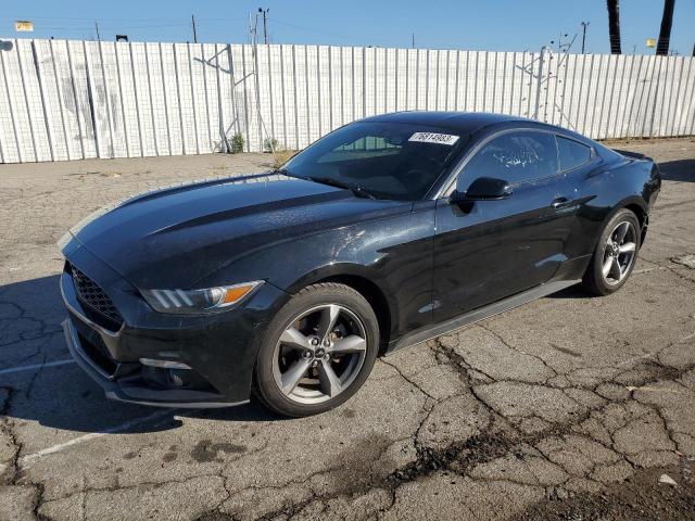 1FA6P8AM9G5290246 - 2016 FORD MUSTANG BLACK photo 1