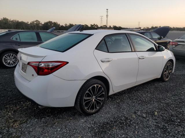 2T1BURHEXEC021016 - 2014 TOYOTA COROLLA L WHITE photo 3