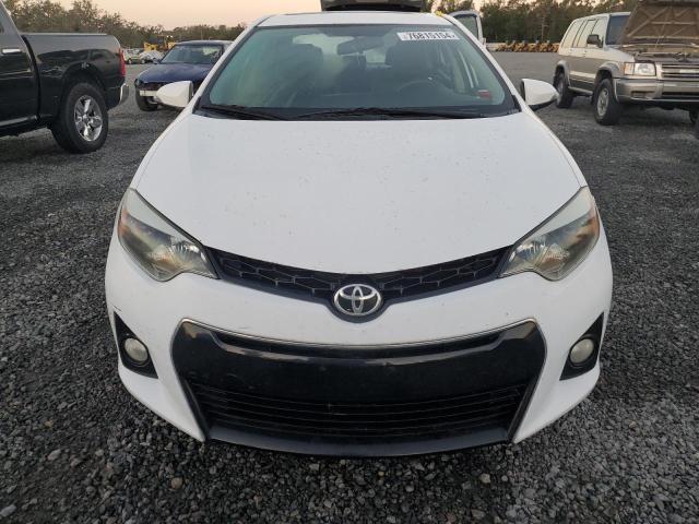 2T1BURHEXEC021016 - 2014 TOYOTA COROLLA L WHITE photo 5