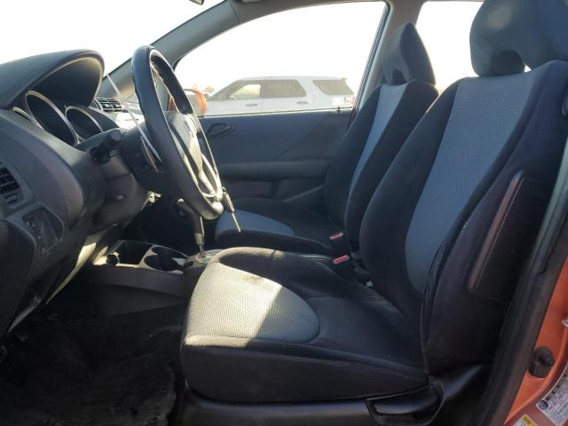 JHMGD38607S043506 - 2007 HONDA FIT S ORANGE photo 7