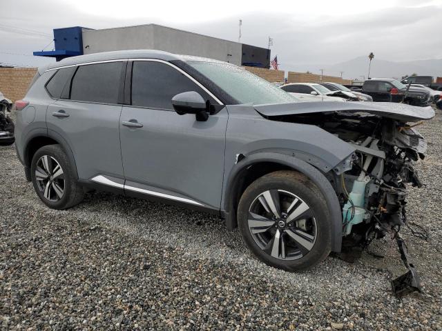 5N1AT3CA0MC739757 - 2021 NISSAN ROGUE SL GRAY photo 4