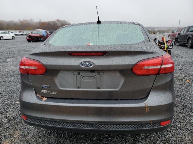 1FADP3E25JL226324 - 2018 FORD FOCUS S GRAY photo 6