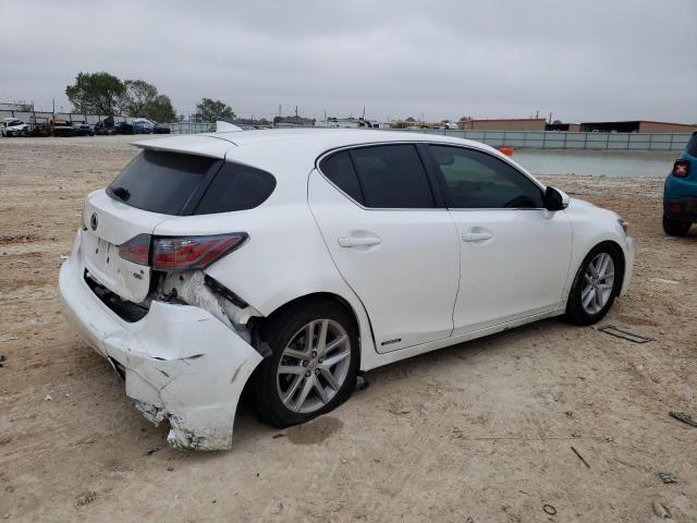 JTHKD5BH3E2185524 - 2014 LEXUS CT 200 WHITE photo 3