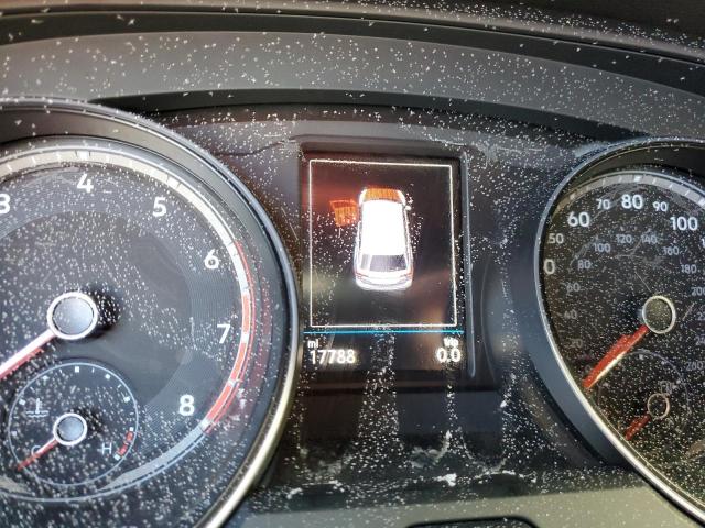 1V26E2CA2LC231592 - 2020 VOLKSWAGEN ATLAS CROS SE Черный фото 9