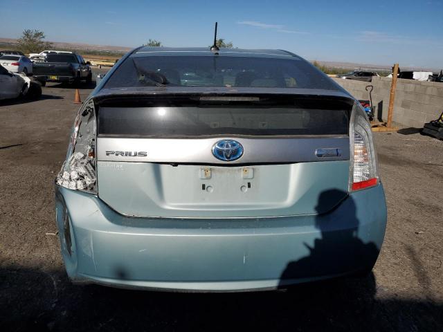 JTDKN3DP2D3031354 - 2013 TOYOTA PRIUS PLUG TURQUOISE photo 6