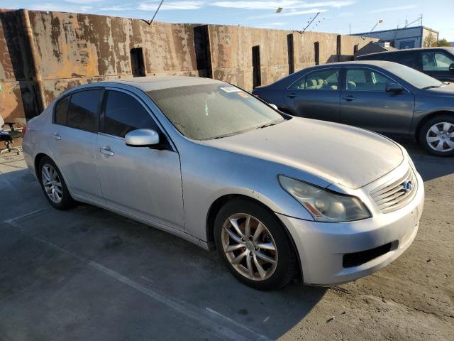 JNKBV61E37M710924 - 2007 INFINITI G35 SILVER photo 4