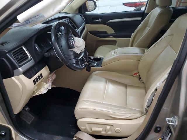 5TDJKRFH4ES031658 - 2014 TOYOTA HIGHLANDER XLE Qəhvəyi foto 7