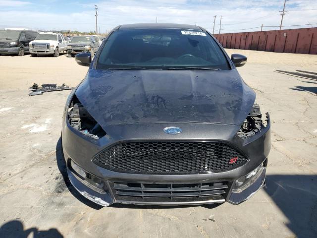 1FADP3L94JL331307 - 2018 FORD FOCUS ST GRAY photo 5