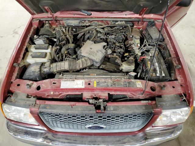 1FTZR45E12PA64681 - 2002 FORD RANGER SUPER CAB RED photo 11