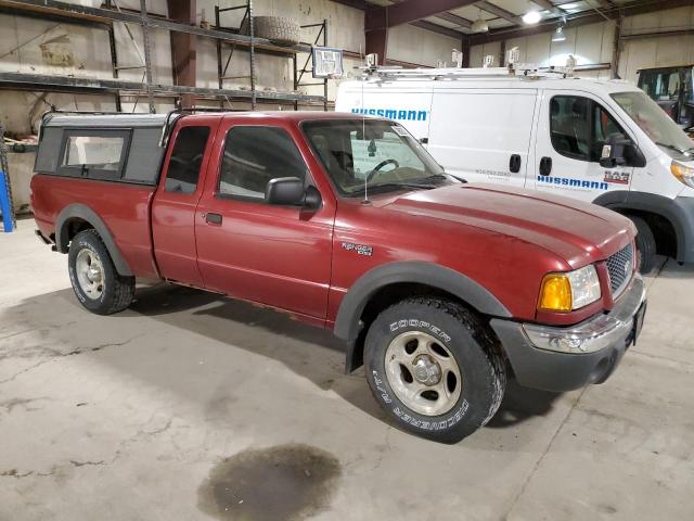 1FTZR45E12PA64681 - 2002 FORD RANGER SUPER CAB RED photo 4