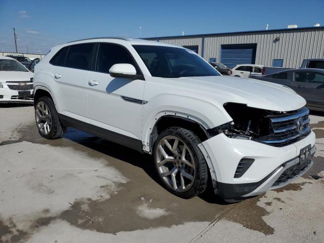 1V2WC2CA7MC208221 - 2021 VOLKSWAGEN ATLAS CROS SE WHITE photo 4