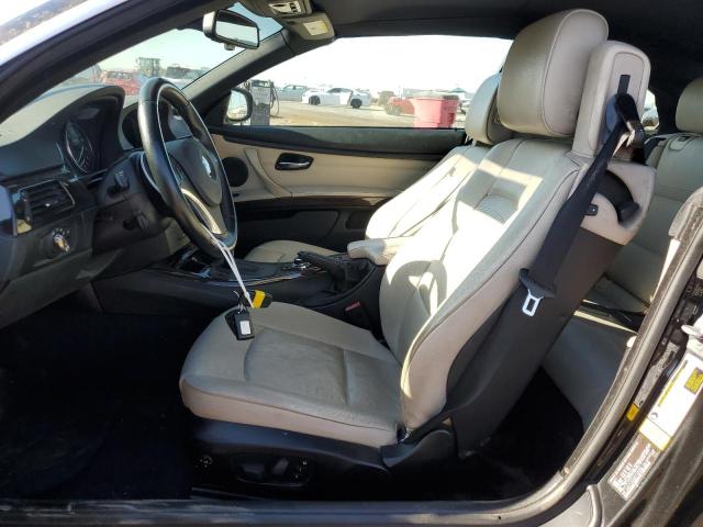 WBADW7C5XDE733050 - 2013 BMW 3 SERIES I SULEV BLACK photo 7