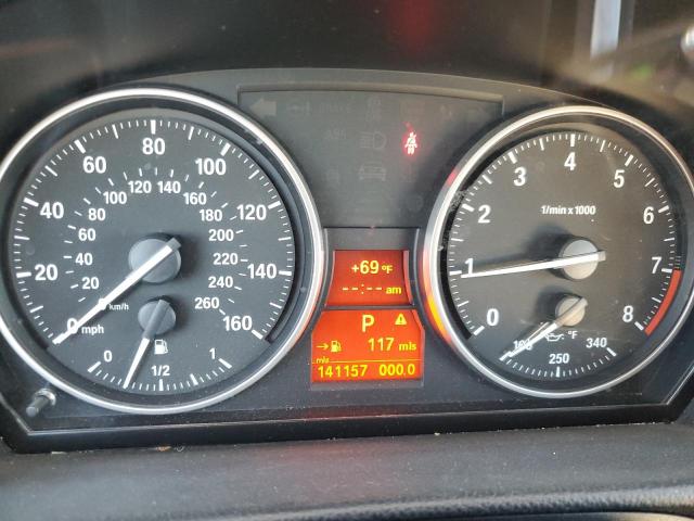 WBADW7C5XDE733050 - 2013 BMW 3 SERIES I SULEV BLACK photo 9