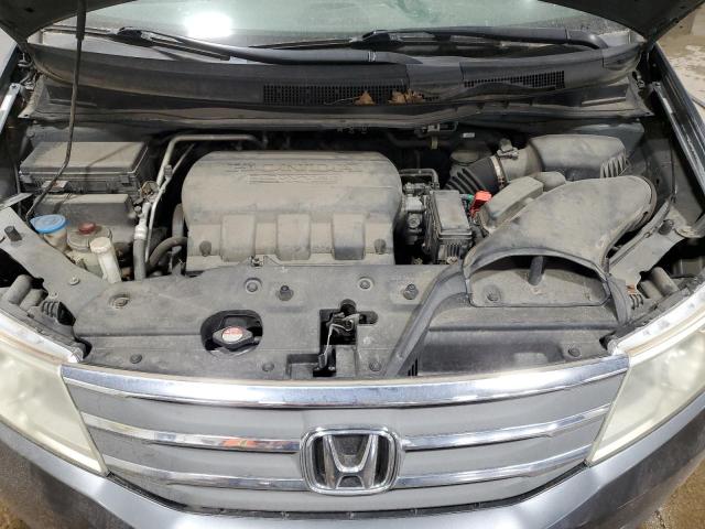 5FNRL5H67BB027401 - 2011 HONDA ODYSSEY EXL GRAY photo 12