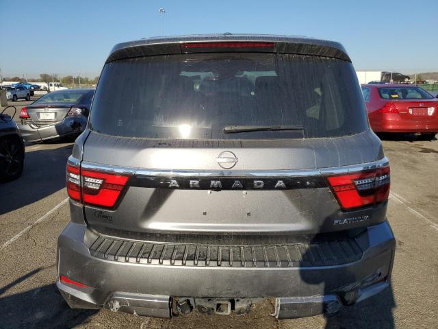 JN8AY2DBXP9834663 - 2023 NISSAN ARMADA PLATINUM GRAY photo 6