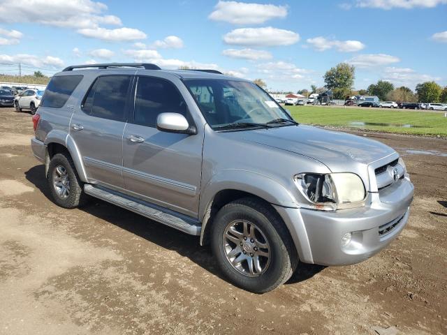 5TDBT44A87S292322 - 2007 TOYOTA SEQUOIA SR5 SILVER photo 4