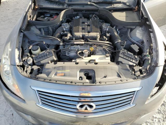 JN1CV6AP4DM726345 - 2013 INFINITI G37 BASE GRAY photo 11