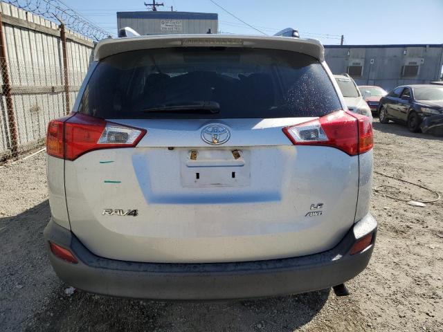 2T3BFREV4DW044004 - 2013 TOYOTA RAV4 LE SILVER photo 6