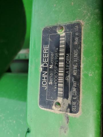 H00635F711981 - 2005 JOHN DEERE 635FD GREEN photo 10