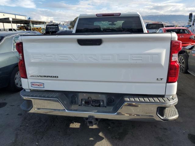 1GCUYDED6MZ424135 - 2021 CHEVROLET SILVERADO K1500 LT WHITE photo 6