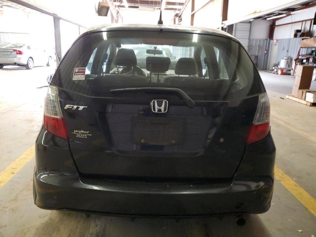 JHMGE8H20AS027160 - 2010 HONDA FIT BLACK photo 6