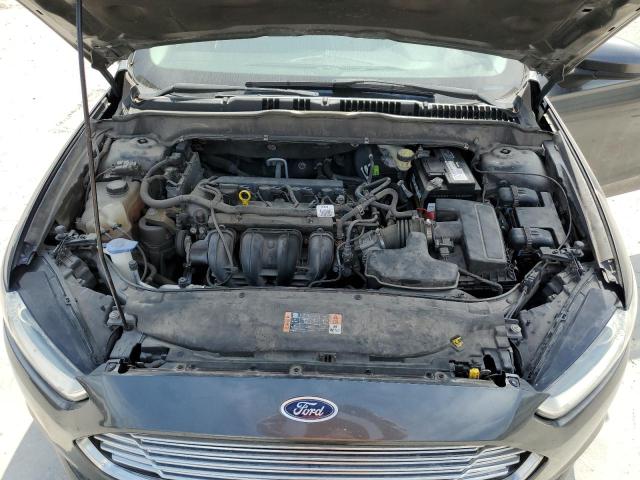 1FA6P0G70F5115983 - 2015 FORD FUSION S GRAY photo 11