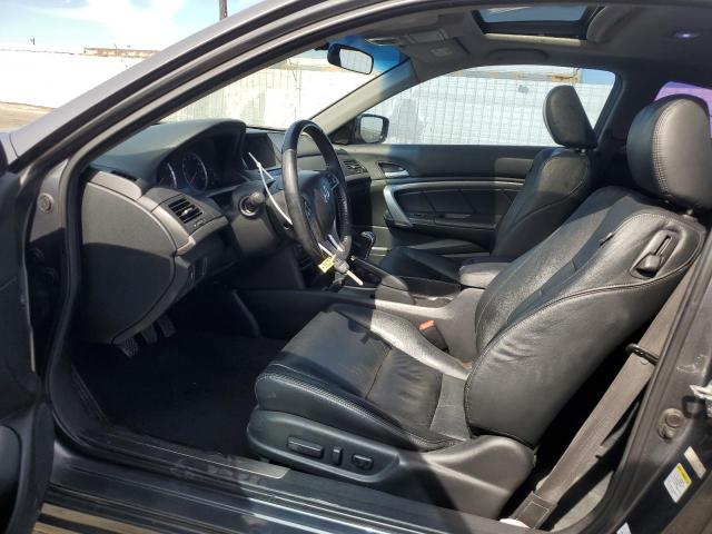 1HGCS2A82CA001867 - 2012 HONDA ACCORD EXL GRAY photo 7