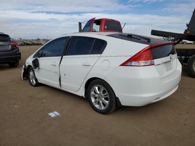 JHMZE2H76BS004906 - 2011 HONDA INSIGHT EX WHITE photo 2