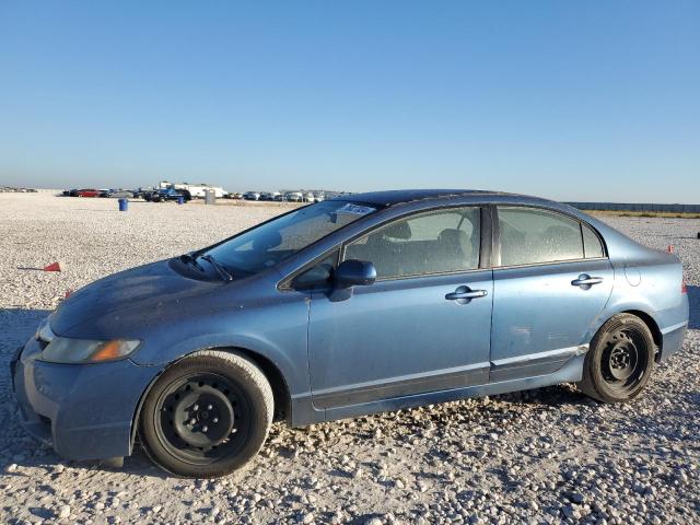 2HGFA1F52BH513637 - 2011 HONDA CIVIC LX BLUE photo 1