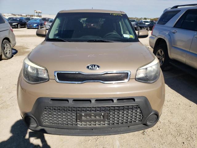 KNDJN2A26E7031852 - 2014 KIA SOUL BROWN photo 5