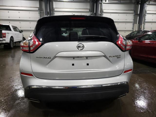 5N1AZ2MH6GN119413 - 2016 NISSAN MURANO S SILVER photo 6