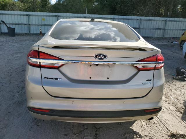 3FA6P0HD6HR203800 - 2017 FORD FUSION SE BEIGE photo 6