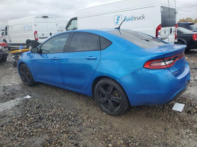 1C3CDFBB2FD369077 - 2015 DODGE DART SXT BLUE photo 2