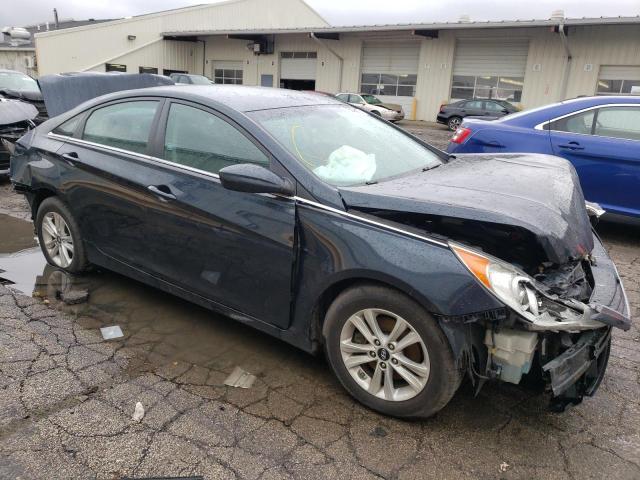 5NPEB4AC4BH028521 - 2011 HYUNDAI SONATA GLS BLUE photo 4