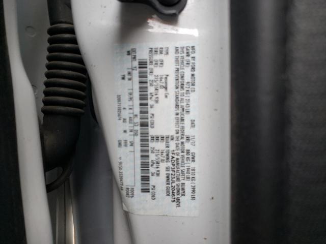 1FADP3F23JL204675 - 2018 FORD FOCUS SE WHITE photo 12