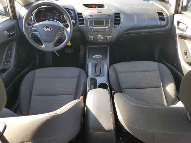 KNAFX4A64F5362602 - 2015 KIA FORTE LX SILVER photo 8