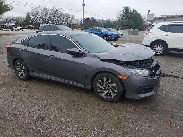 19XFC2F70JE025894 - 2018 HONDA CIVIC EX GRAY photo 4