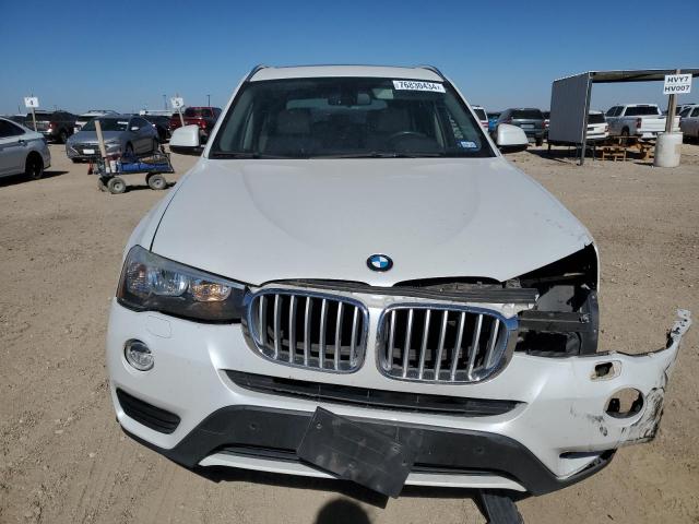 5UXWZ7C50F0F76410 - 2015 BMW X3 SDRIVE28I WHITE photo 5