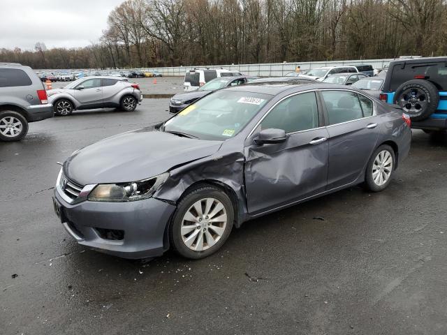 1HGCR2F86FA001959 - 2015 HONDA ACCORD EXL GRAY photo 1