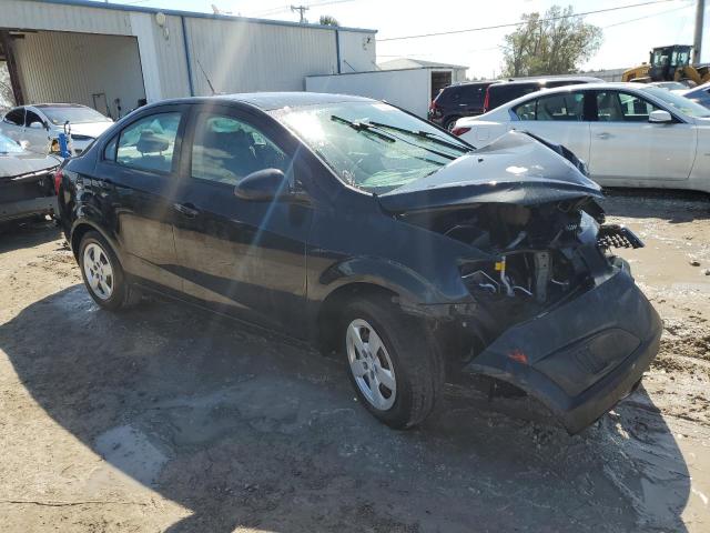 1G1JB5SH6E4186604 - 2014 CHEVROLET SONIC LS შავი ფოტო 4
