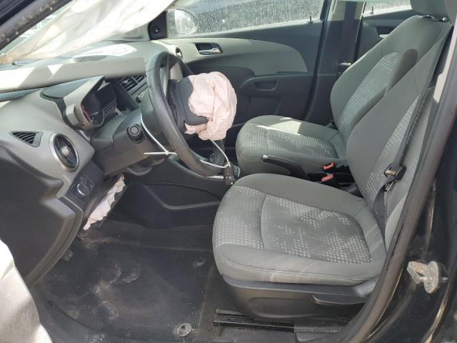 1G1JB5SH6E4186604 - 2014 CHEVROLET SONIC LS შავი ფოტო 7