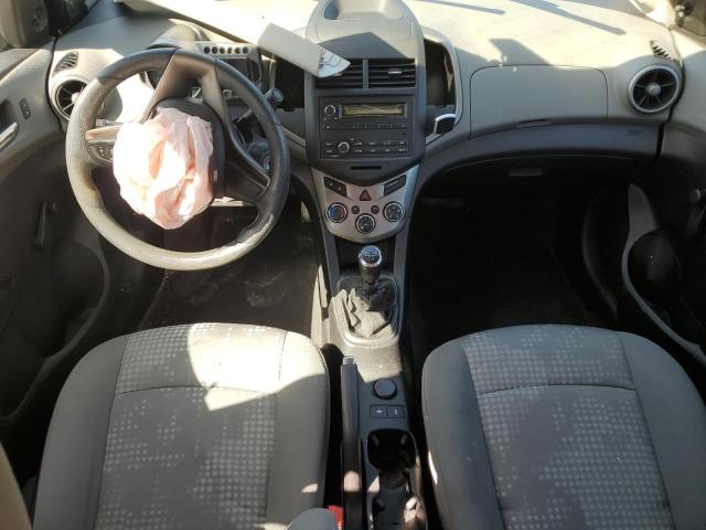 1G1JB5SH6E4186604 - 2014 CHEVROLET SONIC LS შავი ფოტო 8