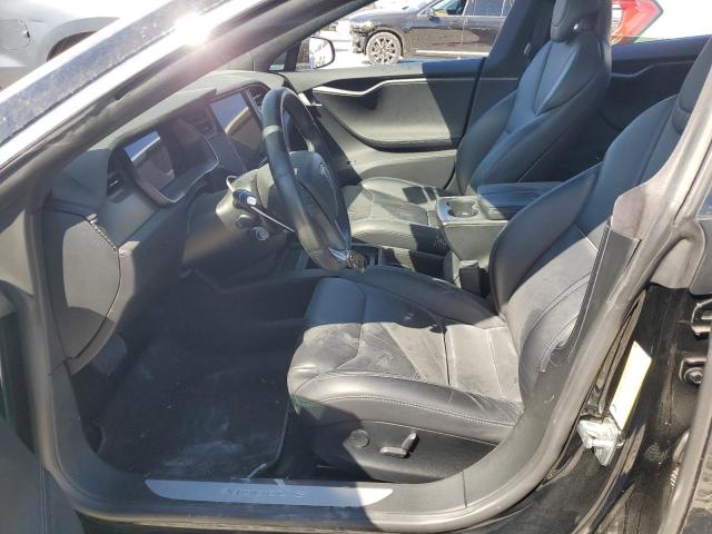5YJSA1E24JF278408 - 2018 TESLA MODEL S BLACK photo 7
